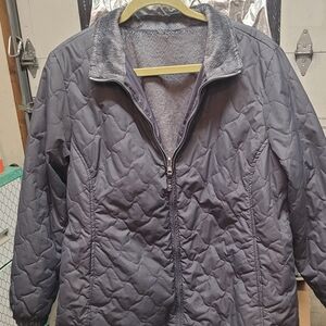 Free Country Women's Quilted Charcoal Jacket
